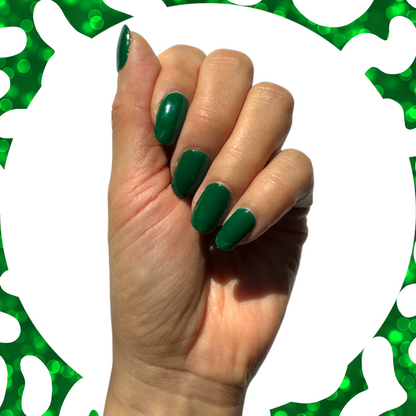 RADIANT EMERALD - 20 Gel Nail Wraps by Nail Your GLOW (Green)